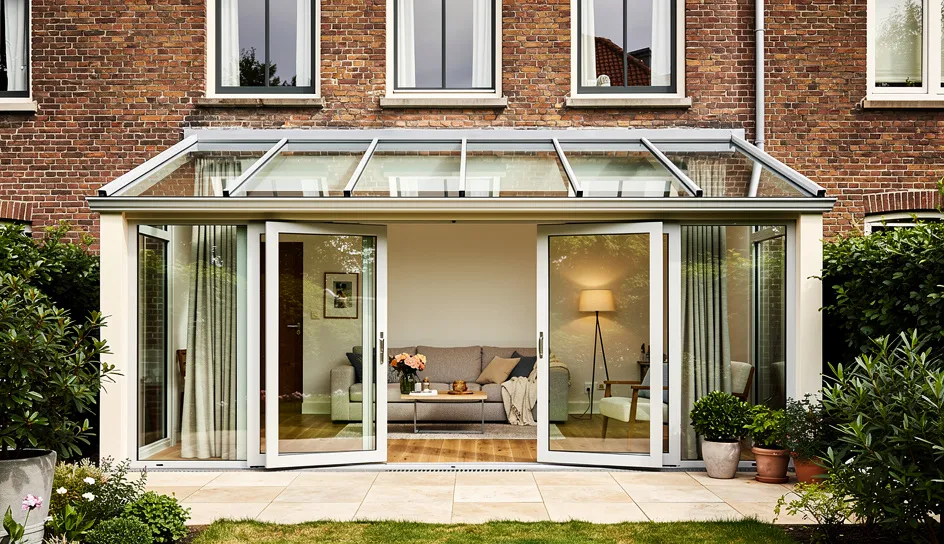 Serre aanbouw